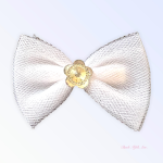 Bark Fifth Avenue Tulle & Crystal Flower Barette Pet Accessories