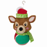 Pet Edge ZA Jolly Reindeer Tennis Ball Tennis Balls