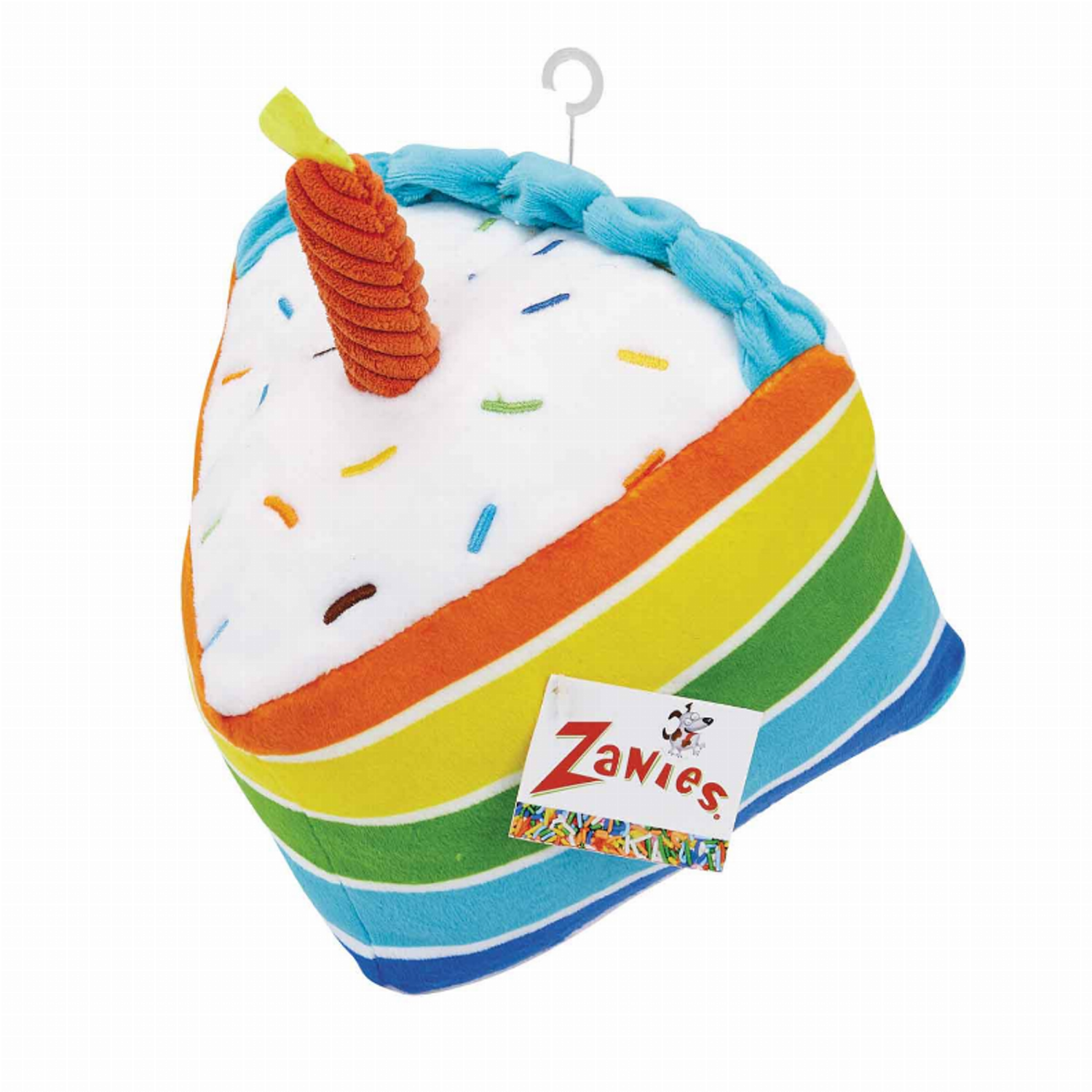 Pet Edge Stuffed Plush Pet Edge ZA Rainbow Birthday Cake Stuffed Plush