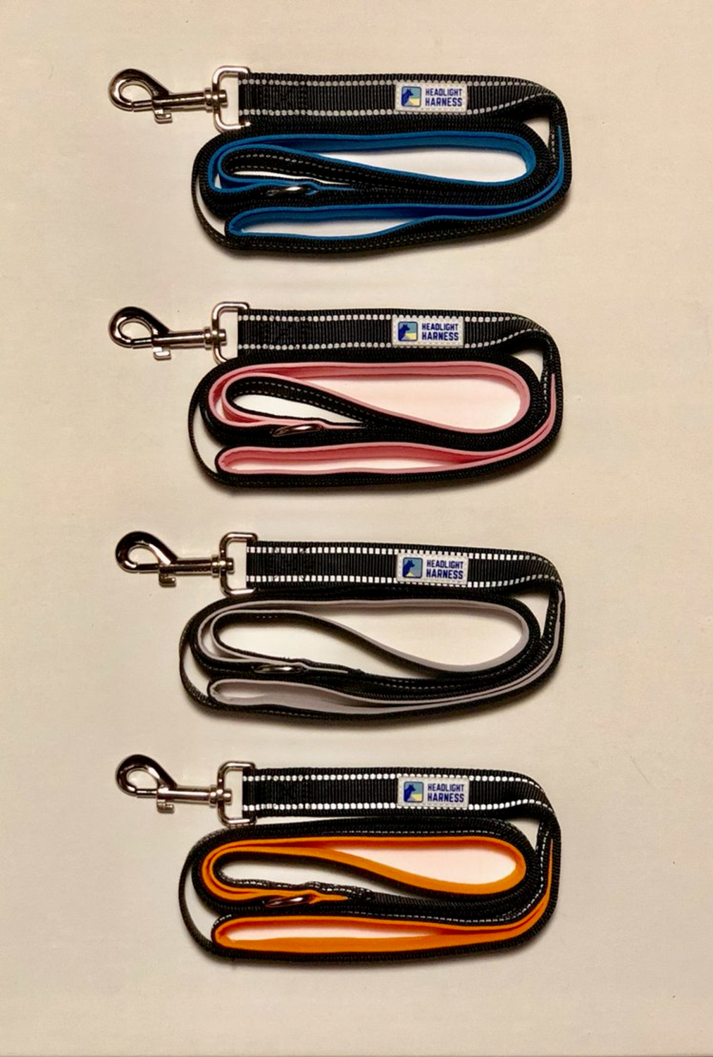 Headlight Harness Headlight Harness Double Handle Reflective Leash Dog Harnesses
