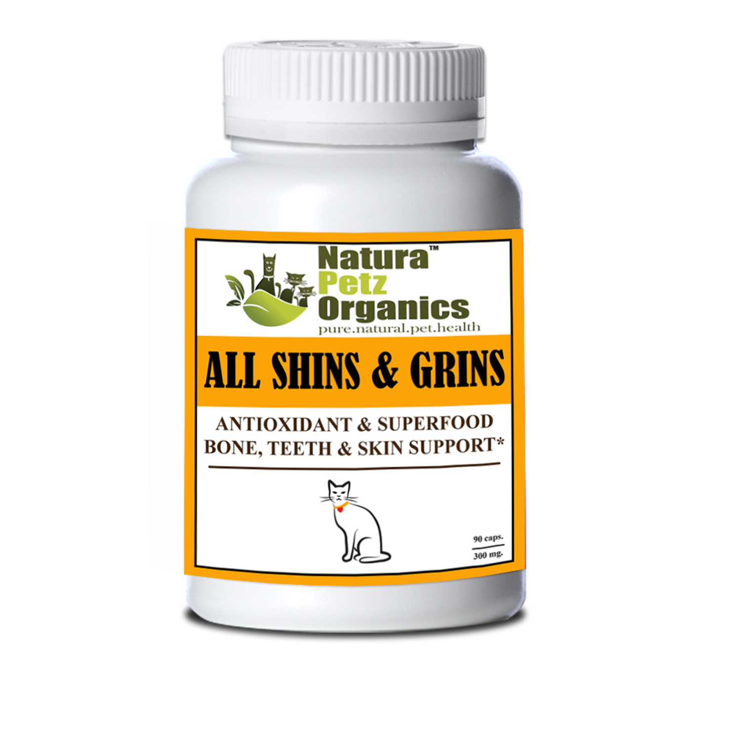 Organic Pet Systems All Shins & Grins Capsules - Antioxidant Super Food Bone