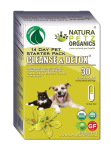 Organic Pet Systems Cleanse & Detox Starter Pack For Dogs & Cats* Animal Vitamins & Supplements