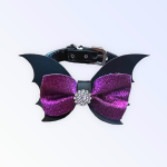 Bark Fifth Avenue Fa-BOO-lous Bat Collar Dog Collars