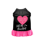 Bark Fifth Avenue Feed Me Treats & Tell Me I'm Beautiful Dog Clothes