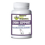 Organic Pet Systems Endo Support Capsules For Dogs And Cats* Endocannabinoid System Support For Dogs & Cats* Animal Vitamins & Supplements