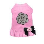 Bark Fifth Avenue Floral Camellia Rose Dress Dog Clothes