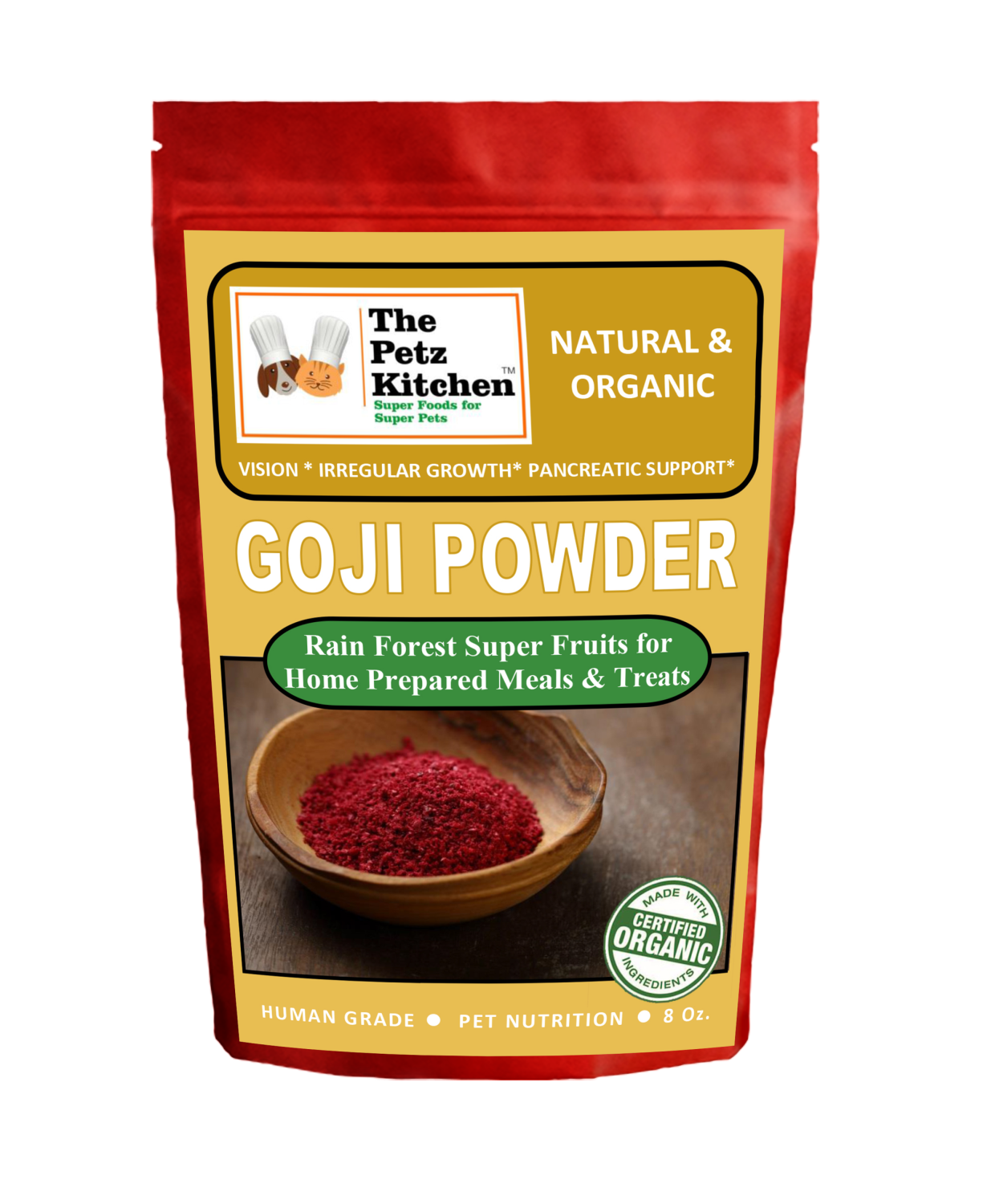 Organic Pet Systems Goji Powder - Vision