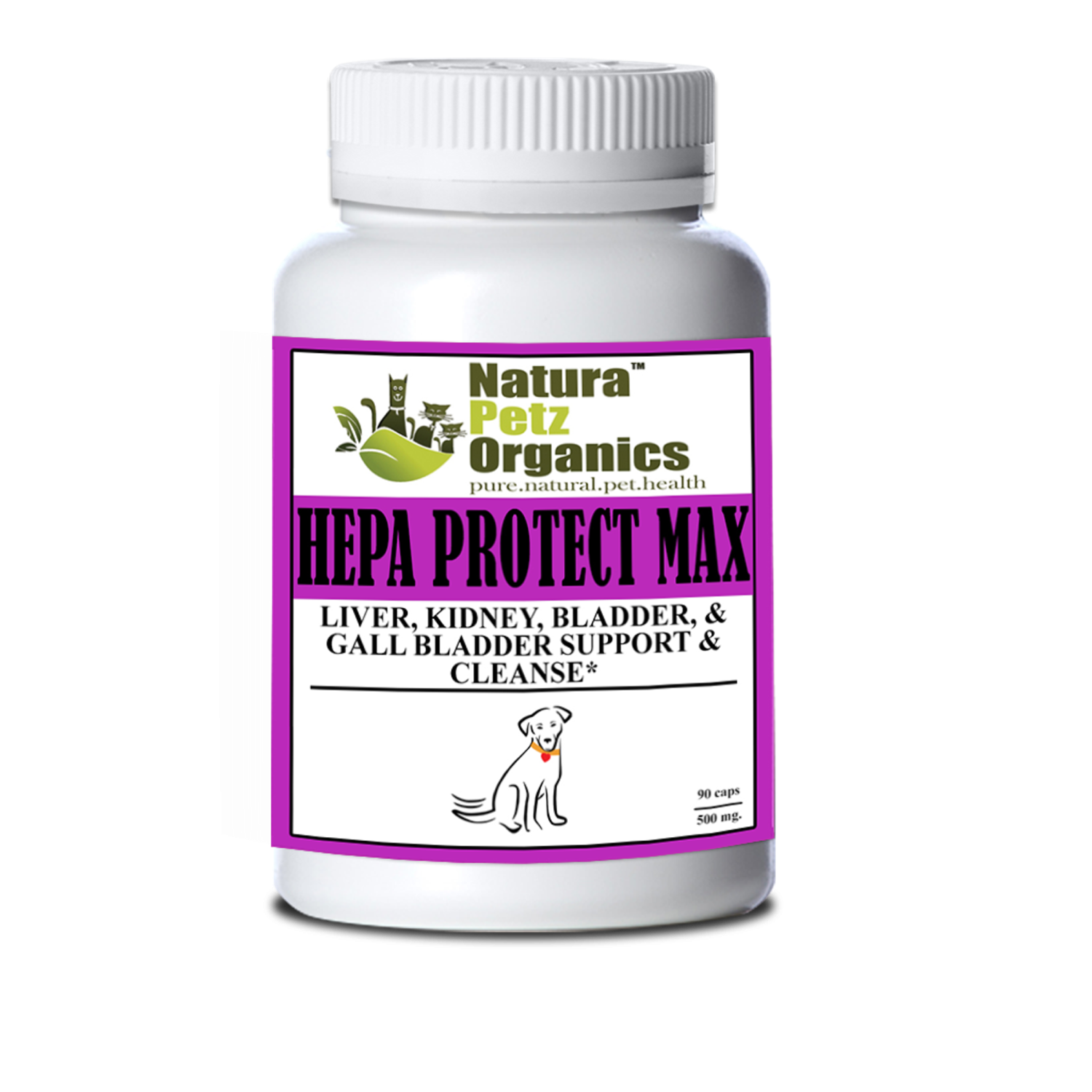 Organic Pet Systems Hepa Protect Max Capsules - Liver