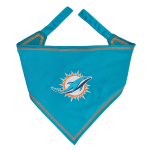 Pets First Co Miami Dolphins Tie Around Bandana Apparel