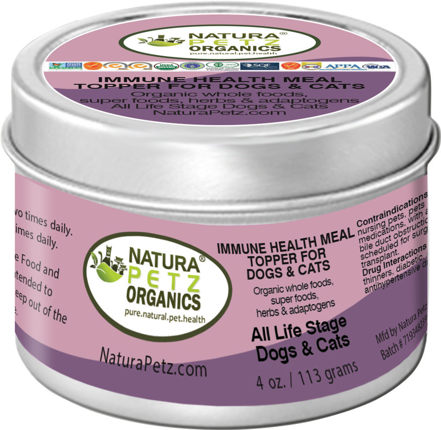 Organic Pet Systems Immune Health Meal Topper For Dogs & Cats* - Flavored  For Dogs And Cats* Dog Food Toppers