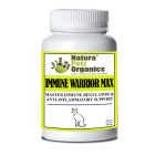 Organic Pet Systems Immune Warrior Max Master Blend Capsules* Immune Regulator & Anti-Inflammatory Support* For  Dogs & Cats Animal Vitamins & Supplements