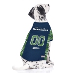 Pets First Co Seattle Seahawks Zubaz Pet Jersey Apparel