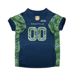 Pets First Co Seattle Seahawks Zubaz Pet Jersey Apparel