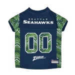 Pets First Co Seattle Seahawks Zubaz Pet Jersey Apparel