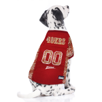 Pets First Co San Francisco 49ers Zubaz Pet Jersey Apparel