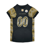 Pets First Co Pittsburgh Steelers Zubaz Pet Jersey Apparel