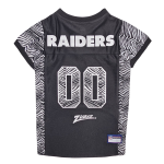 Pets First Co Las Vegas Raiders Zubaz Pet Jersey Apparel