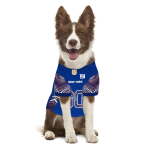 Pets First Co New York Giants Zubaz Pet Jersey Apparel