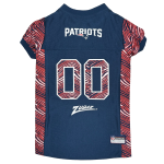 Pets First Co New England Patriots Zubaz Pet Jersey Apparel