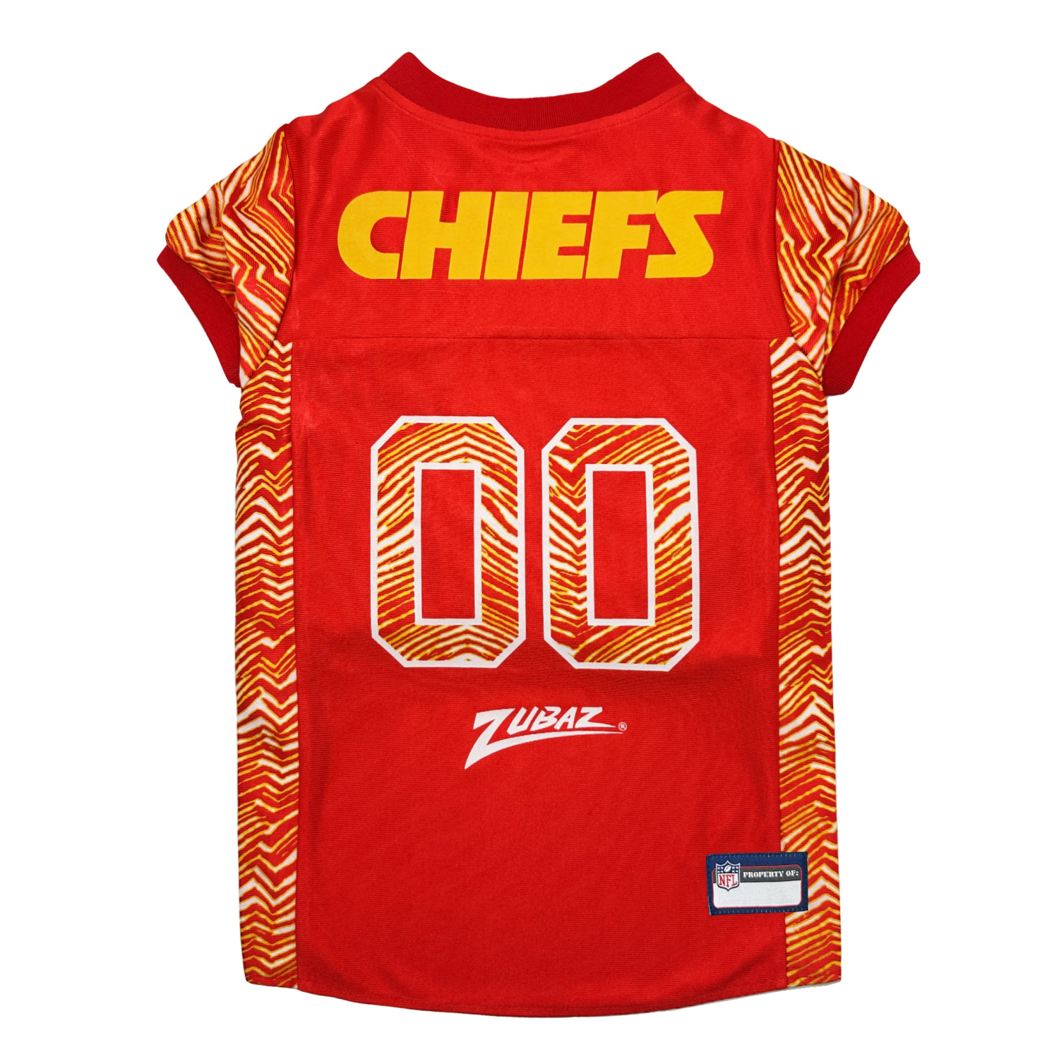 Pets First Co Apparel Pets First Co Kansas City Chiefs Zubaz Pet Jersey (Copy) Apparel