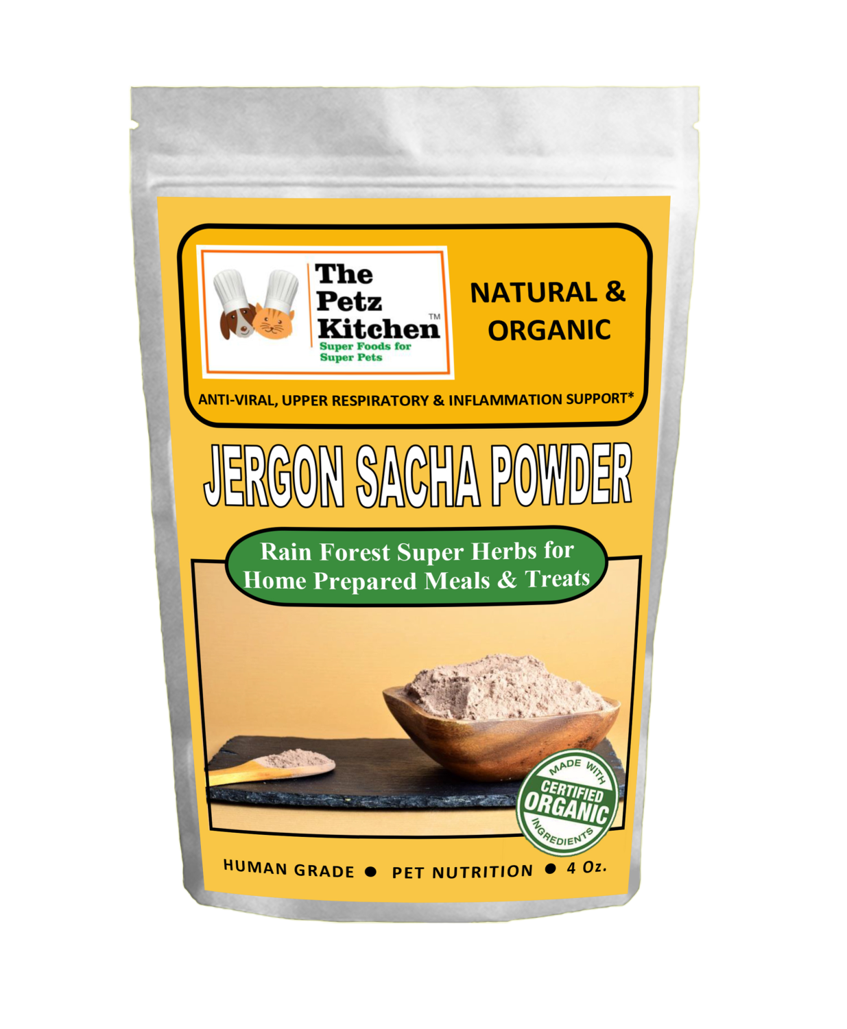 Organic Pet Systems Animal Vitamins & Supplements Organic Pet Systems Jergon Sacha Powder - Anti-Viral