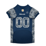 Pets First Co Dallas Cowboys Zubaz Pet Jersey Apparel