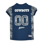 Pets First Co Dallas Cowboys Zubaz Pet Jersey Apparel