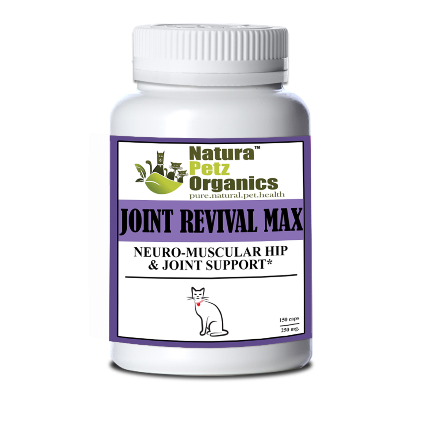 Organic Pet Systems Joint Revival Max Master Blend Capsules* Neuro Muscular Hip & Joint Support* Master Blend For Dogs & Cats* Animal Vitamins & Supplements