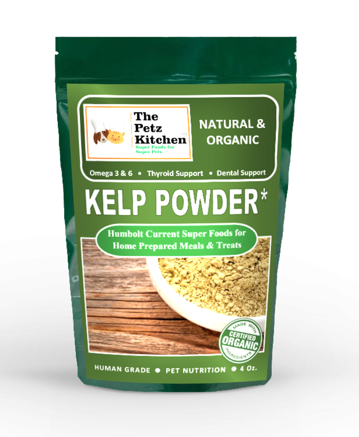 Organic Pet Systems Kelp Omega 3 Thyroid & Whole Body Multi-Mineral