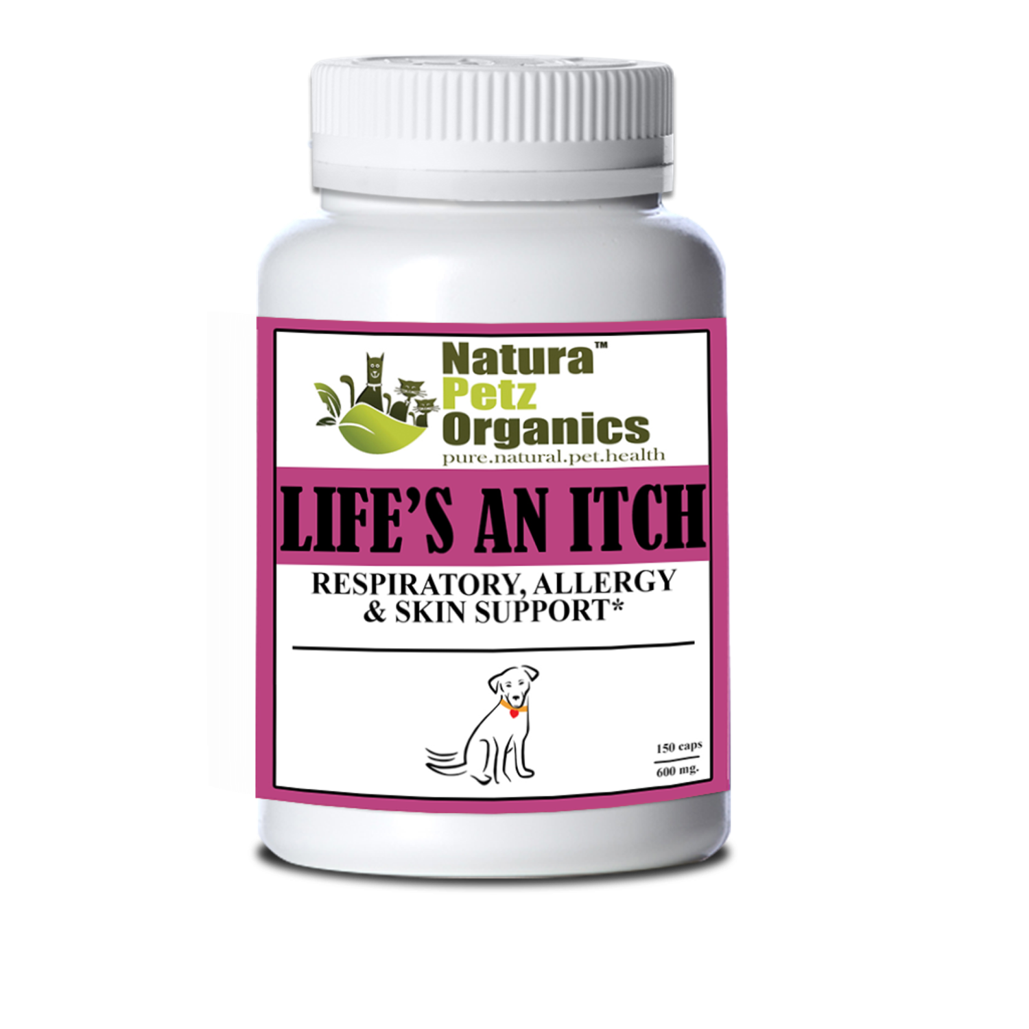 Organic Pet Systems Life'S An Itch Capsules - Respiratory