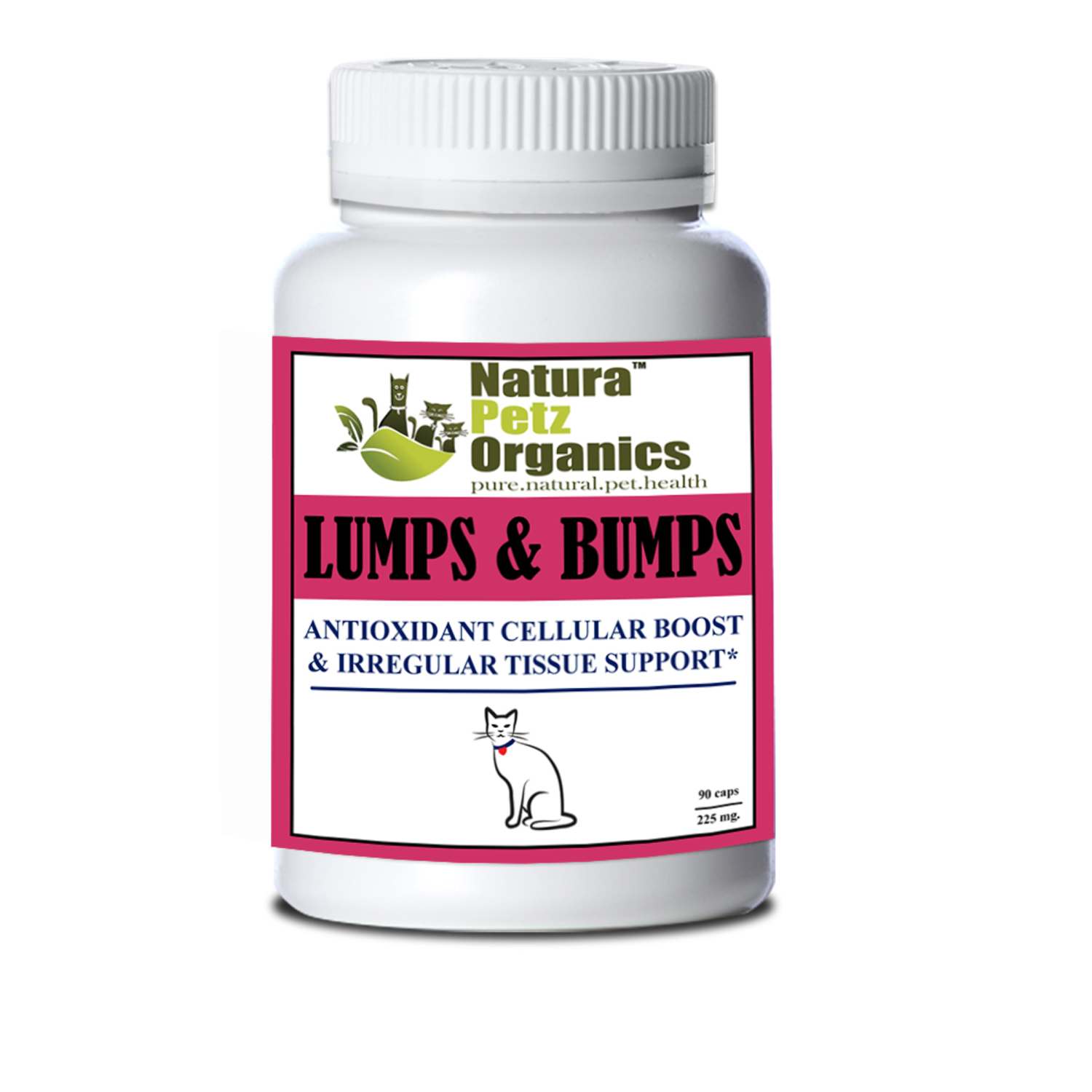Organic Pet Systems Lumps And Bumps Capsules - Irregular Tissue Support* For Dogs And Cats* Animal Vitamins & Supplements