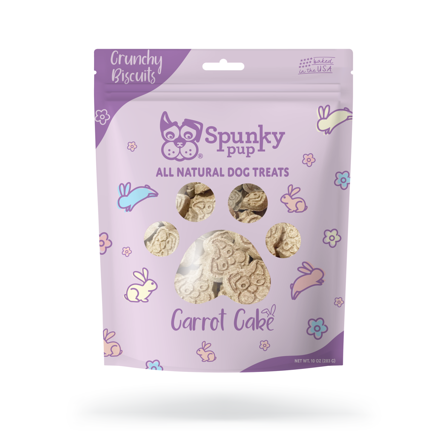 Spunky Pup Dog Toys All Natural Baked Biscuits - 10 oz Dog Toys