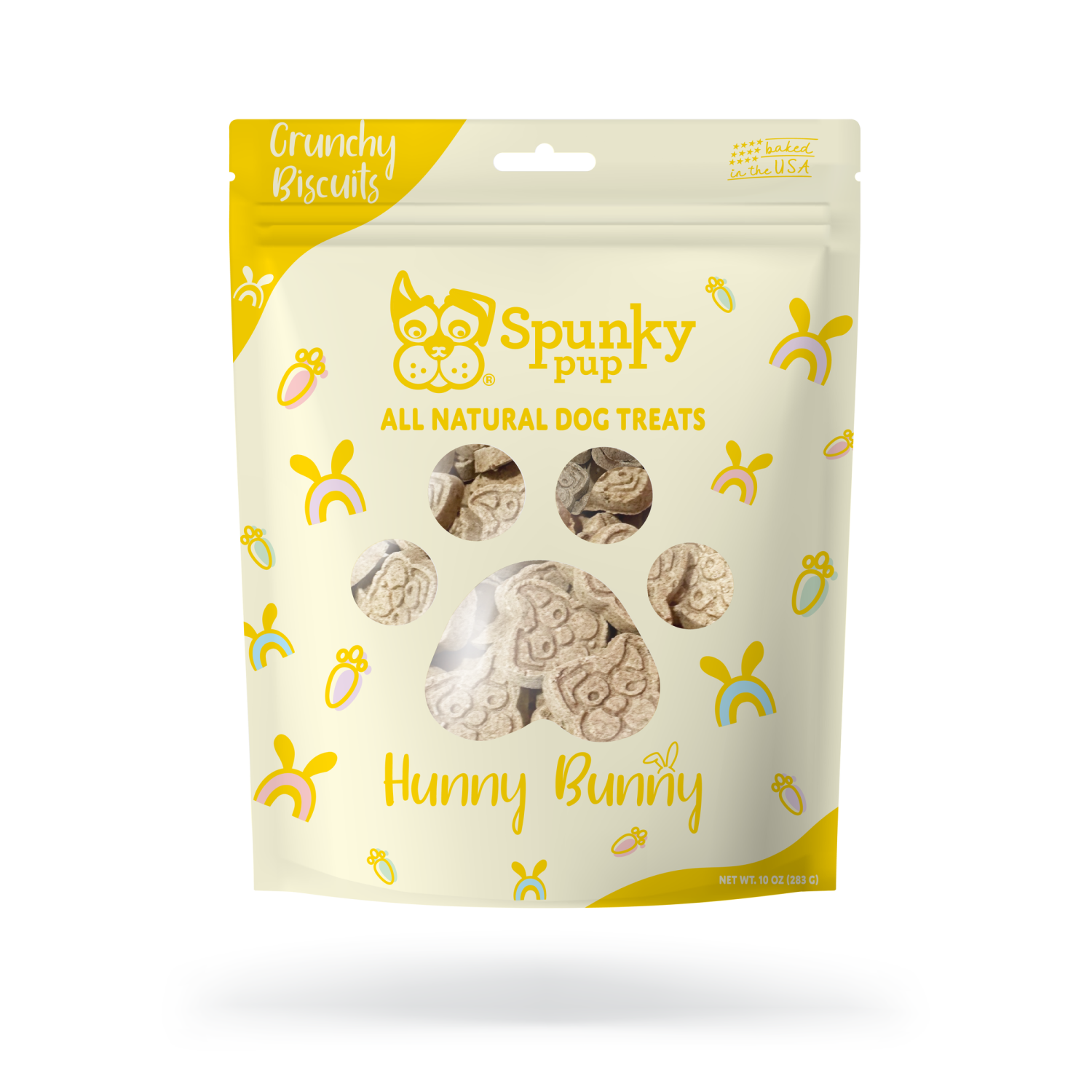 Spunky Pup Dog Toys All Natural Baked Biscuits - 10 oz Dog Toys