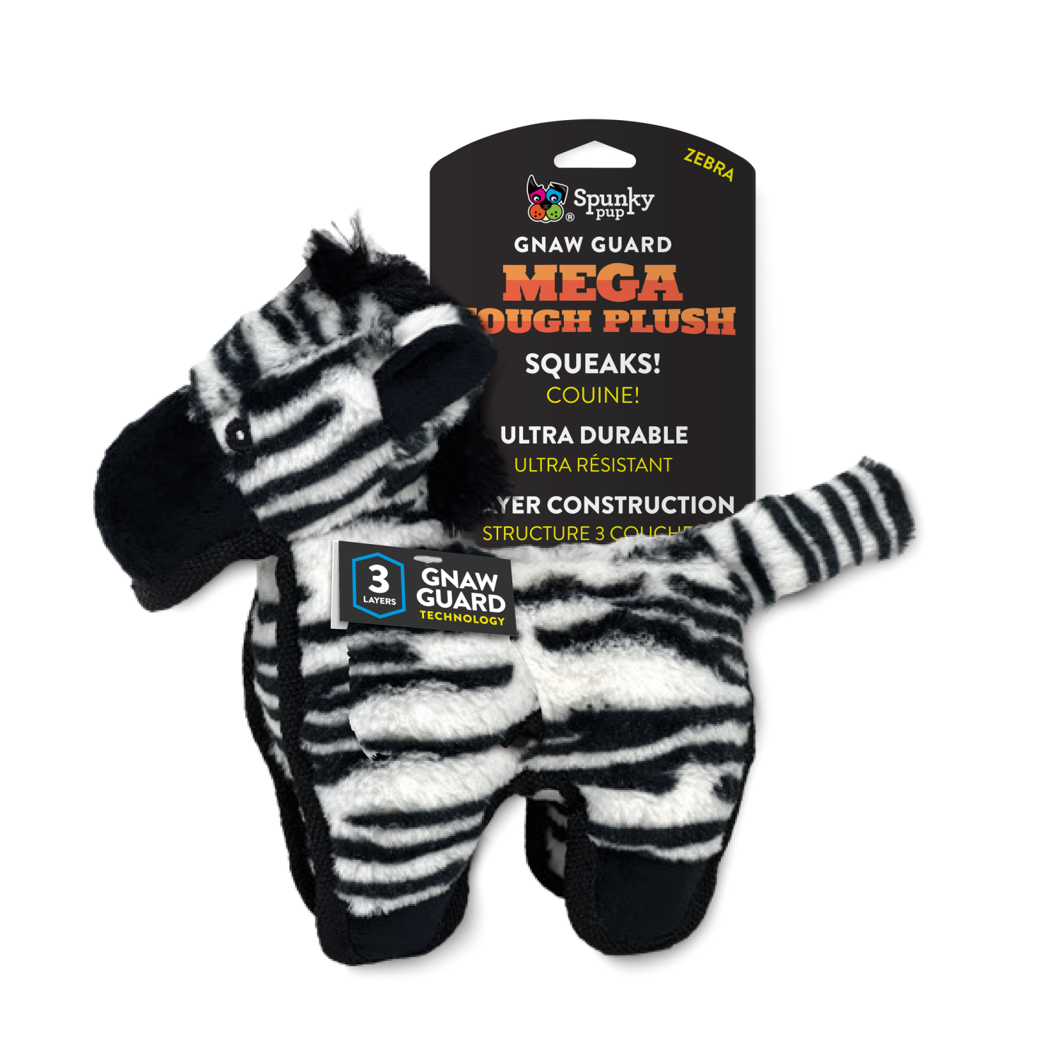Spunky Pup Dog Toys Tough Plush - Triple Stitch Dog Toys