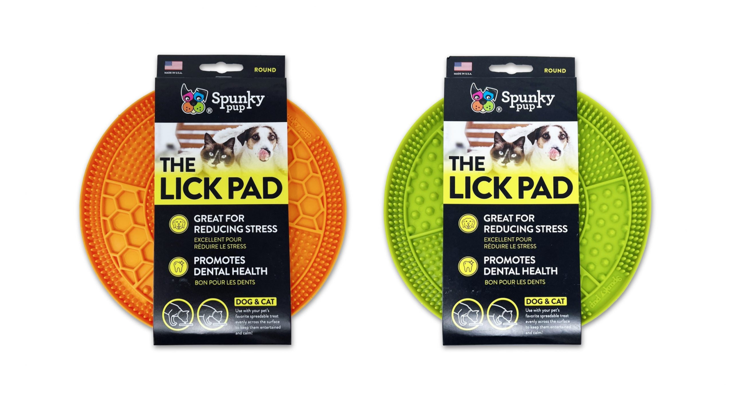Spunky Pup Dog Toys Lick Pads - Multiple Styles Dog Toys