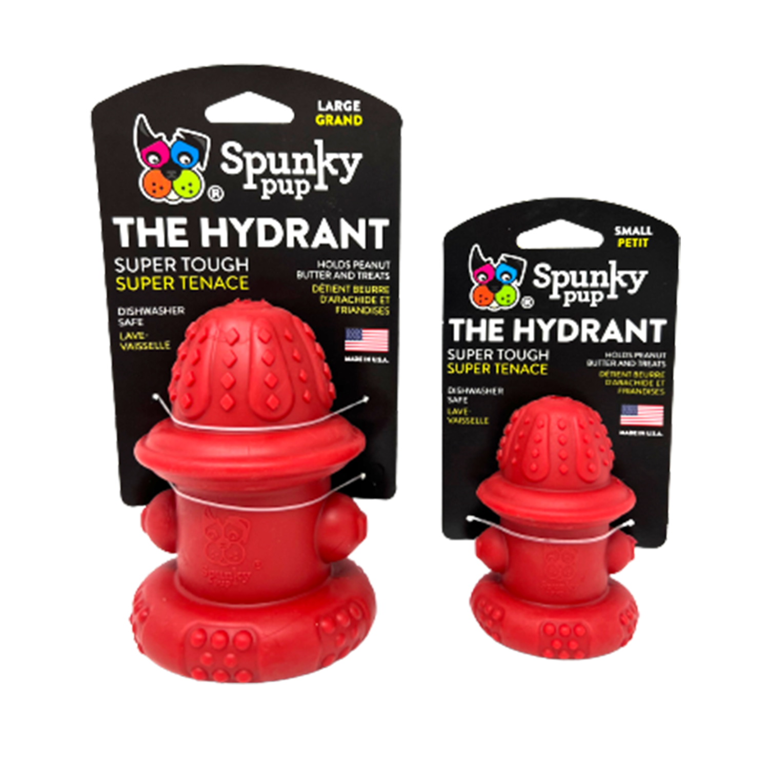 Spunky Pup Dog Toys The Hydrant - USA Made Dog Toys