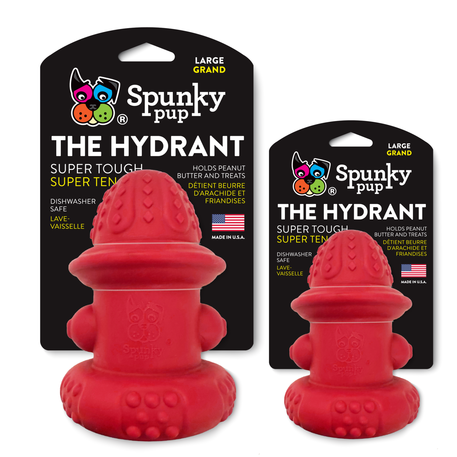 Spunky Pup Dog Toys The Hydrant - USA Made Dog Toys