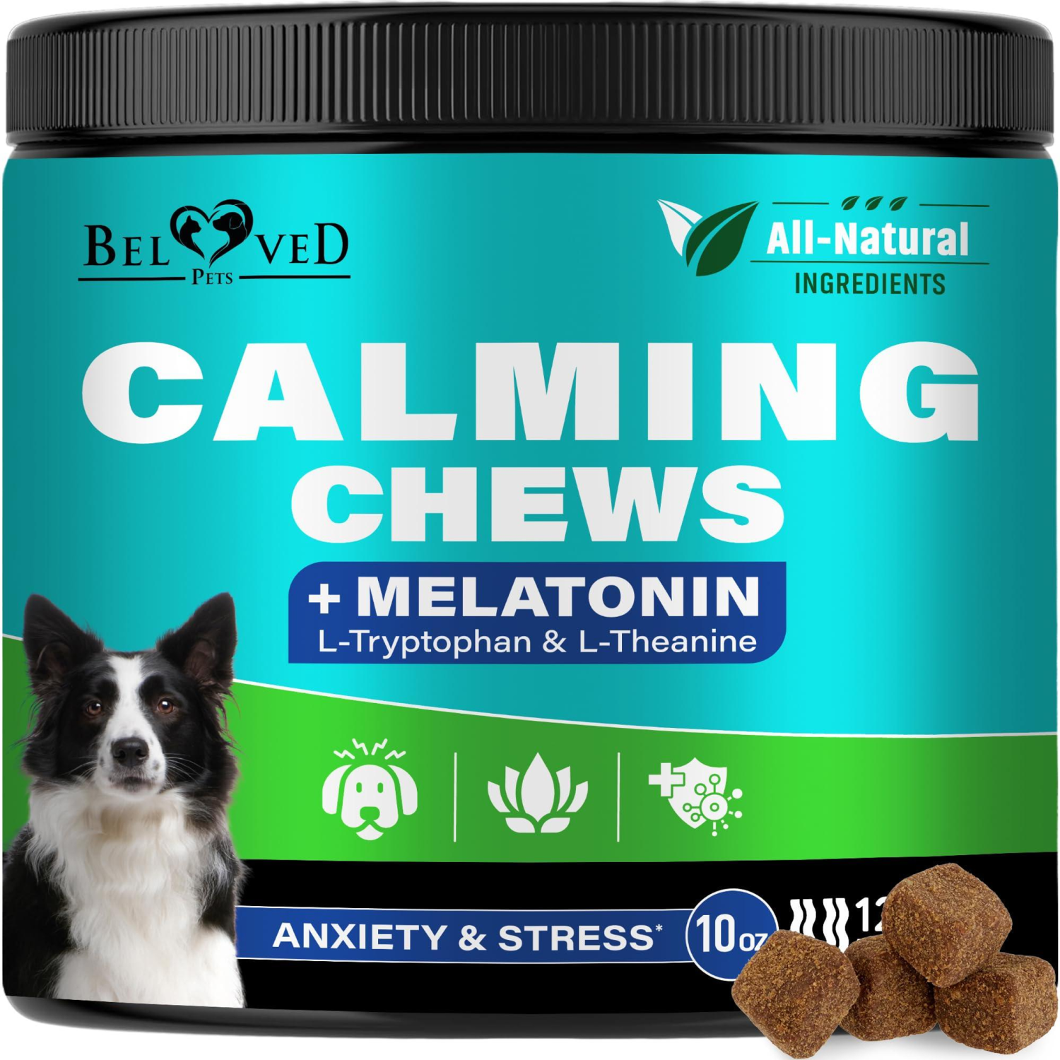 Onlihub Inc Hemp Calming Chews for Dogs & Puppy Vitamins & Supplements