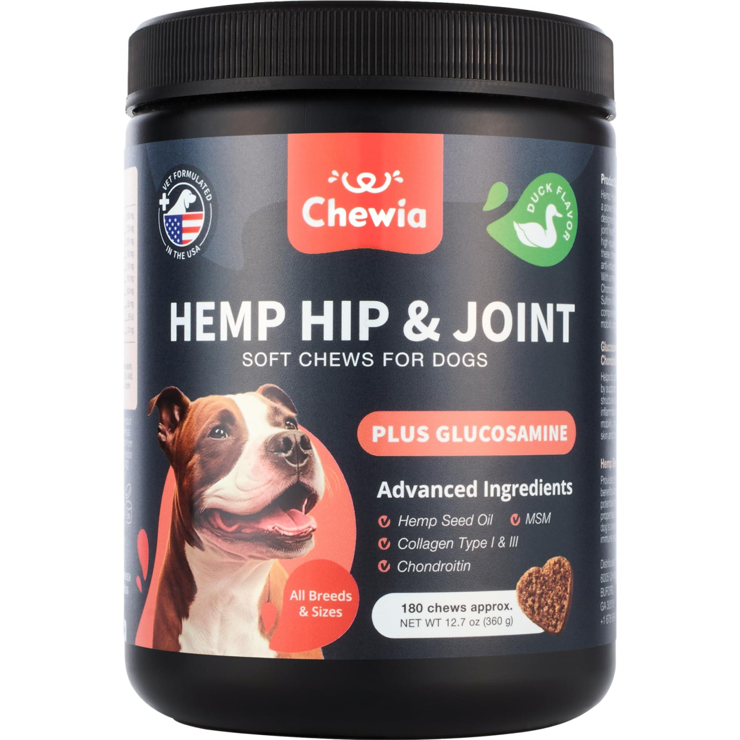 Onlihub Inc Hip & Joint Health Supplement Pet Supplements