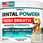 Onlihub Inc Dog Dental Powder Breath Freshener Dog Supplements