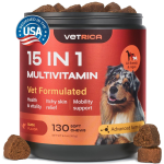 Onlihub Inc 15 in 1 Multivitamin Chews Joint Supplement for Dogs Dog Supplements