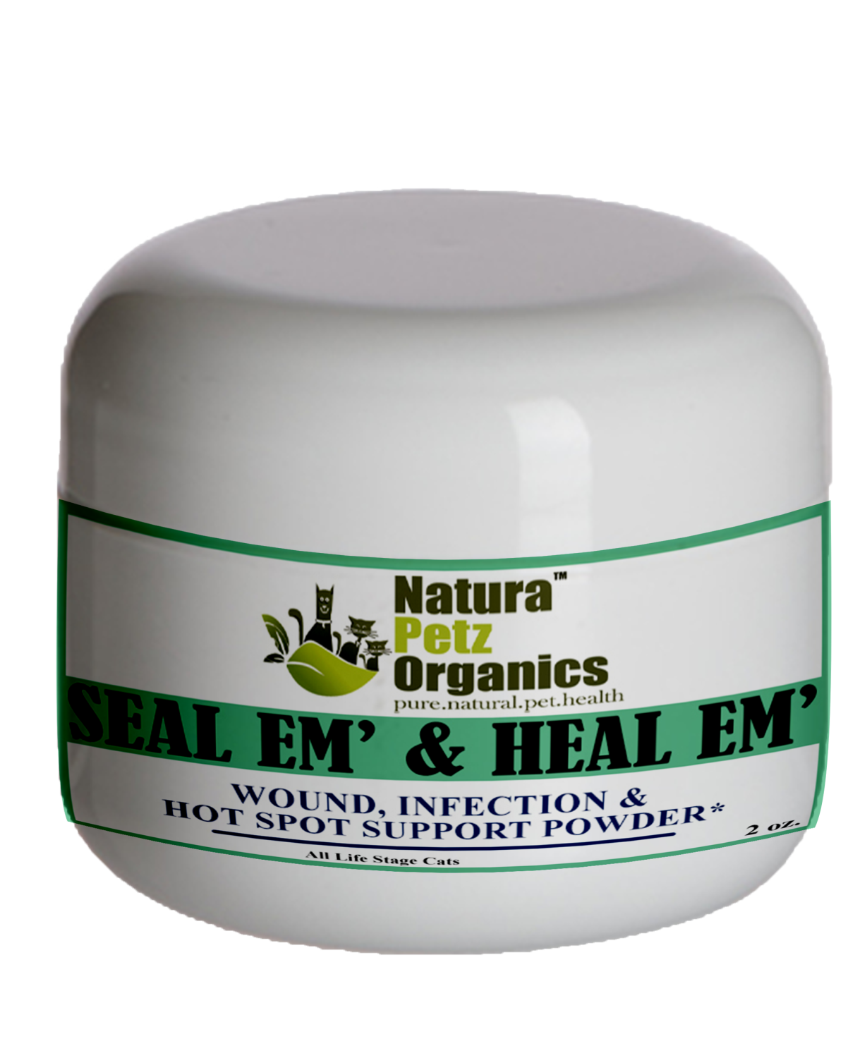 Organic Pet Systems Seal Em And Heal Em Powder Dog