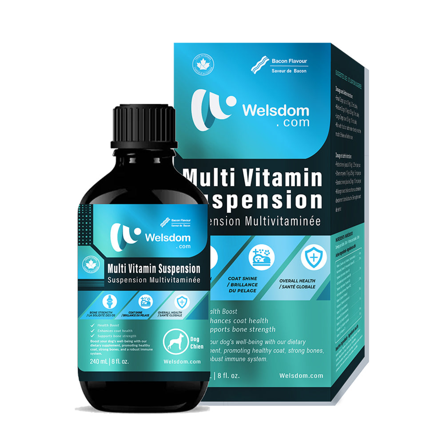 Welsdom Inc. Multi Vitamin Suspension - 240mL Vitamins