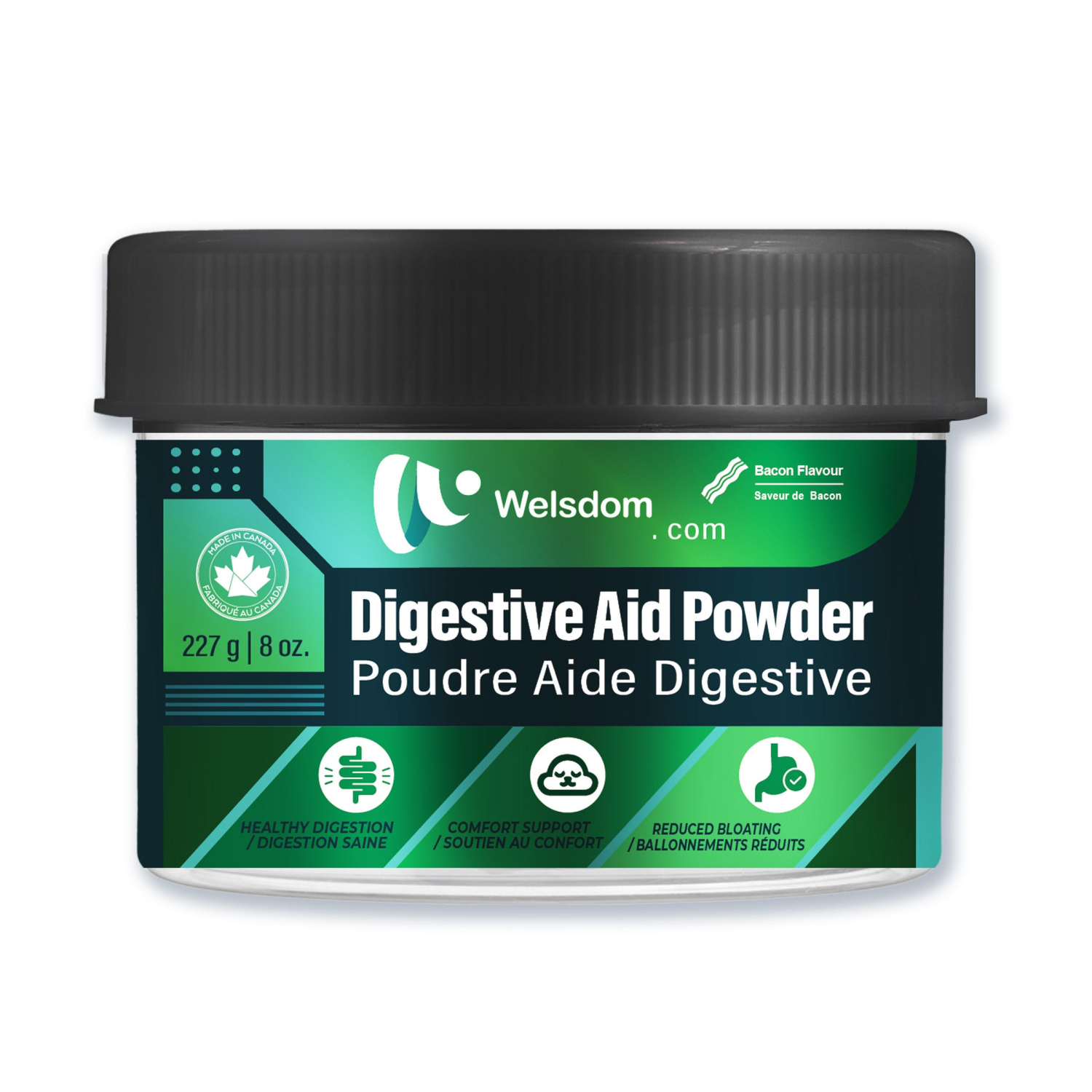 Welsdom Inc. Dog Digestive Aid Powder Vitamins