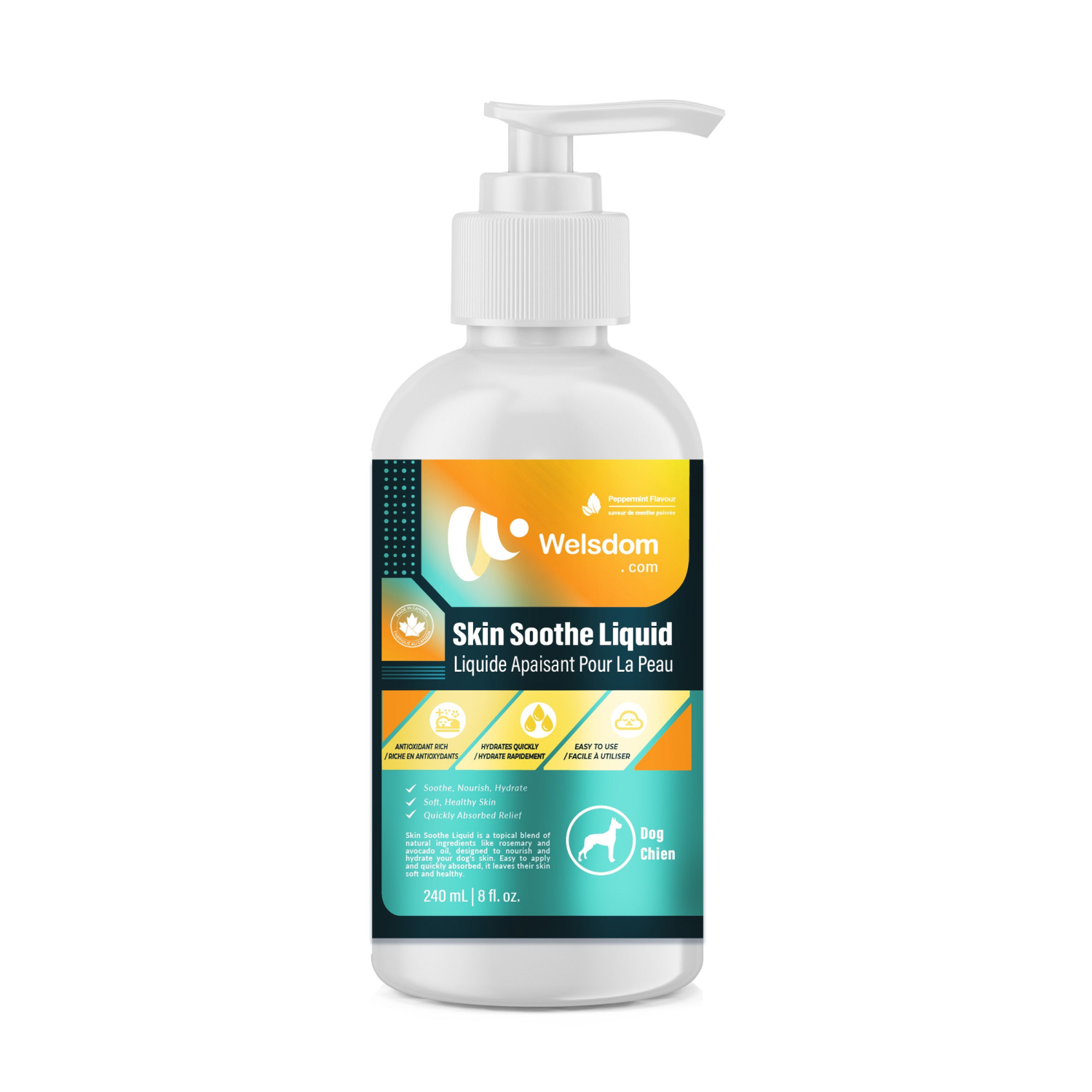 Welsdom Inc. Skin Soothe Liquid Vitamins