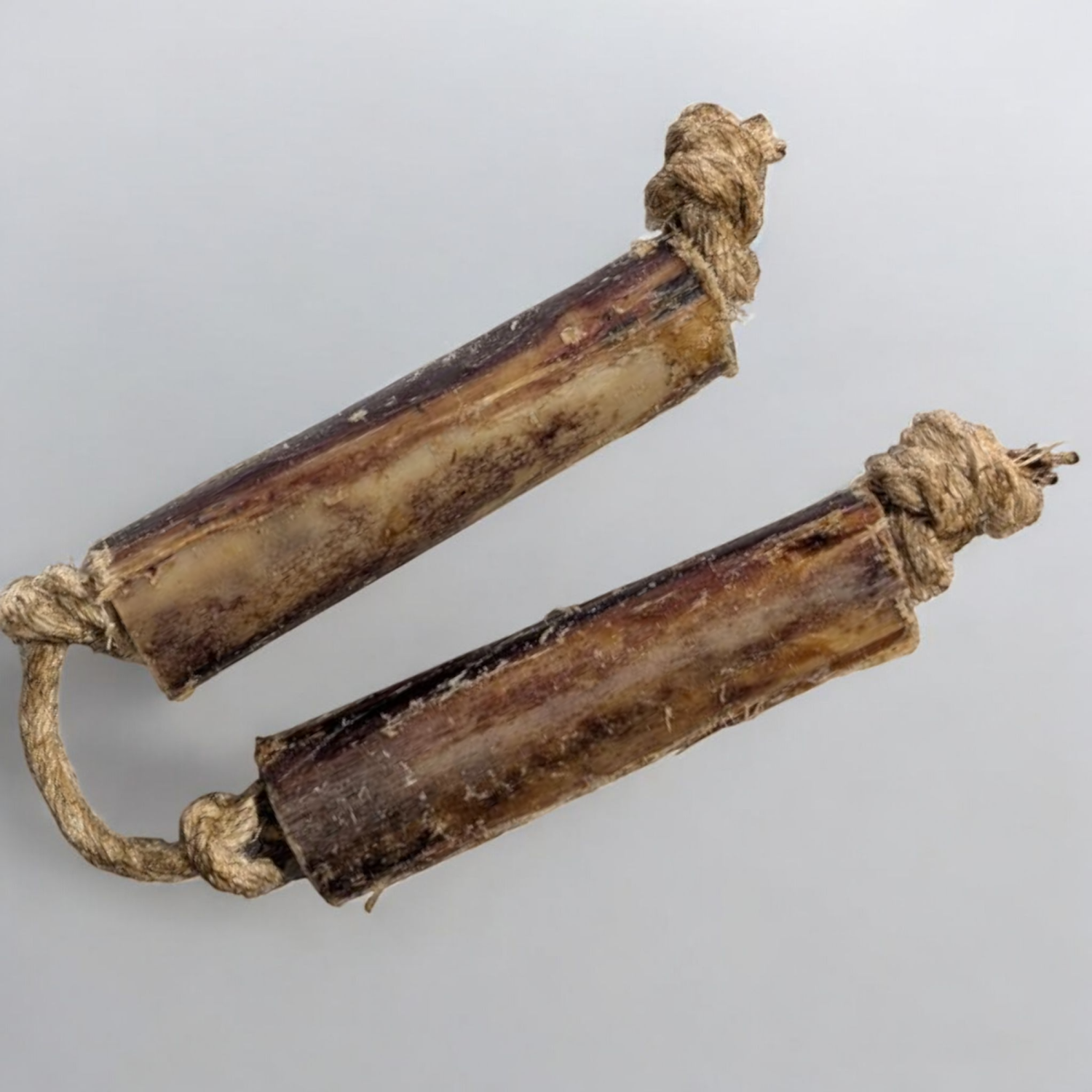 OstriTreats INC Ostrich Bone Chew with Rope : The Ultimate Chew Toy for Avid Chewers & Active Dogs Dog Treats