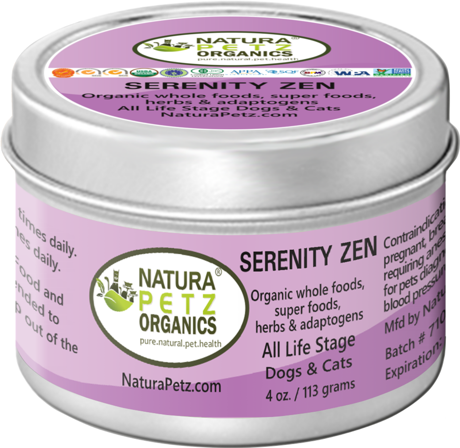 Organic Pet Systems Serenity Zen - Anxiety