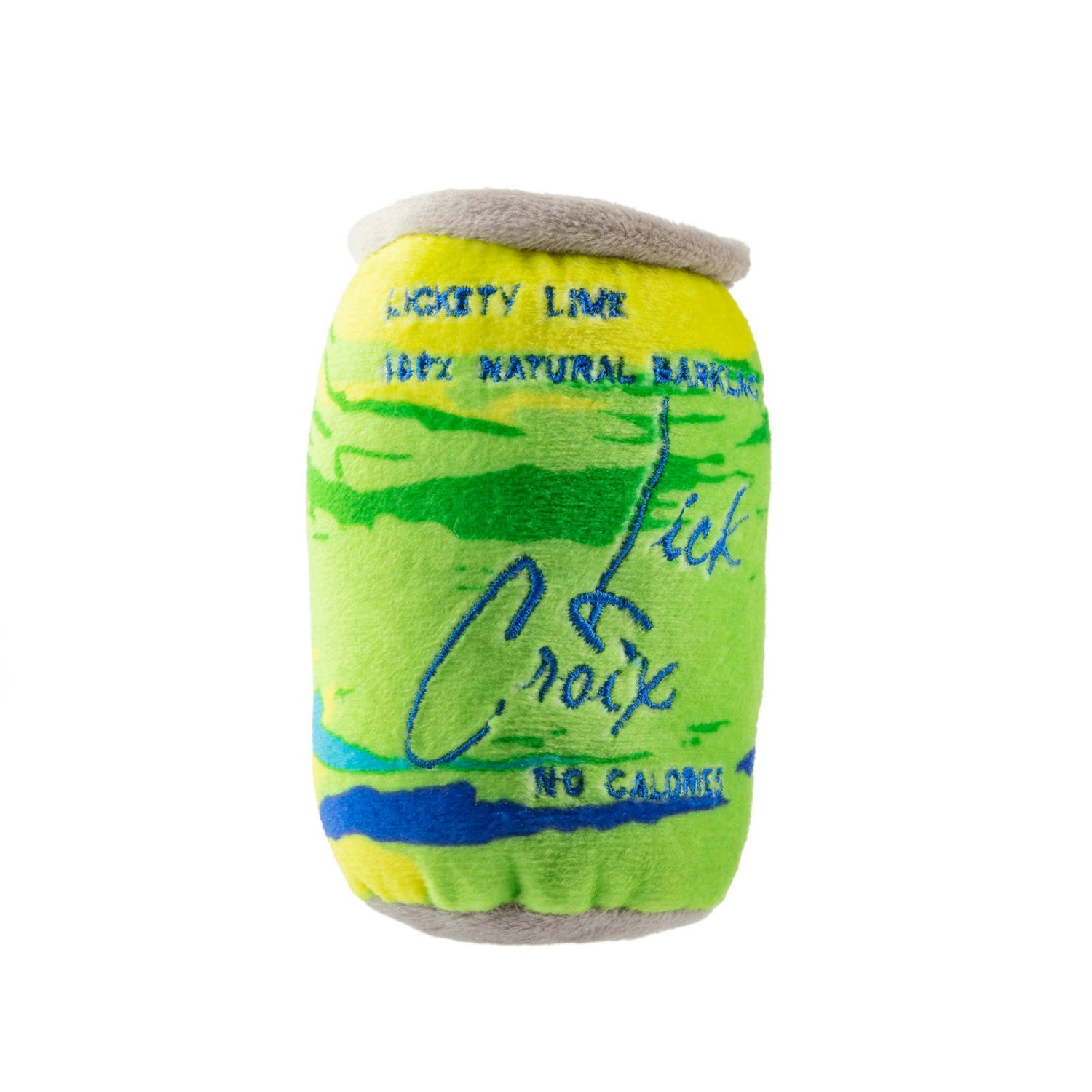 Haute Diggity Dog LLC LickCroix Lickety Lime Barkling Water Squeaker Dog Toy SMALL Dog Toys