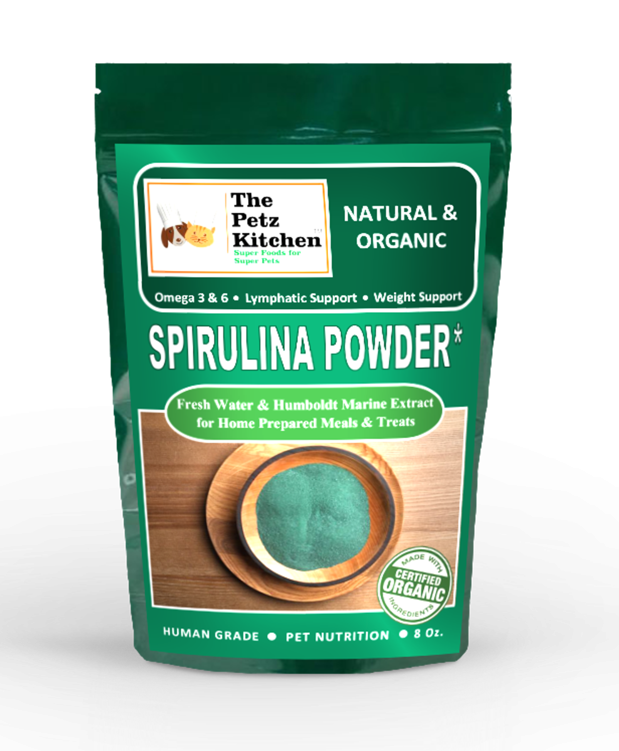 Organic Pet Systems Spirulina* Omega 3 & 6 Lymphatic
