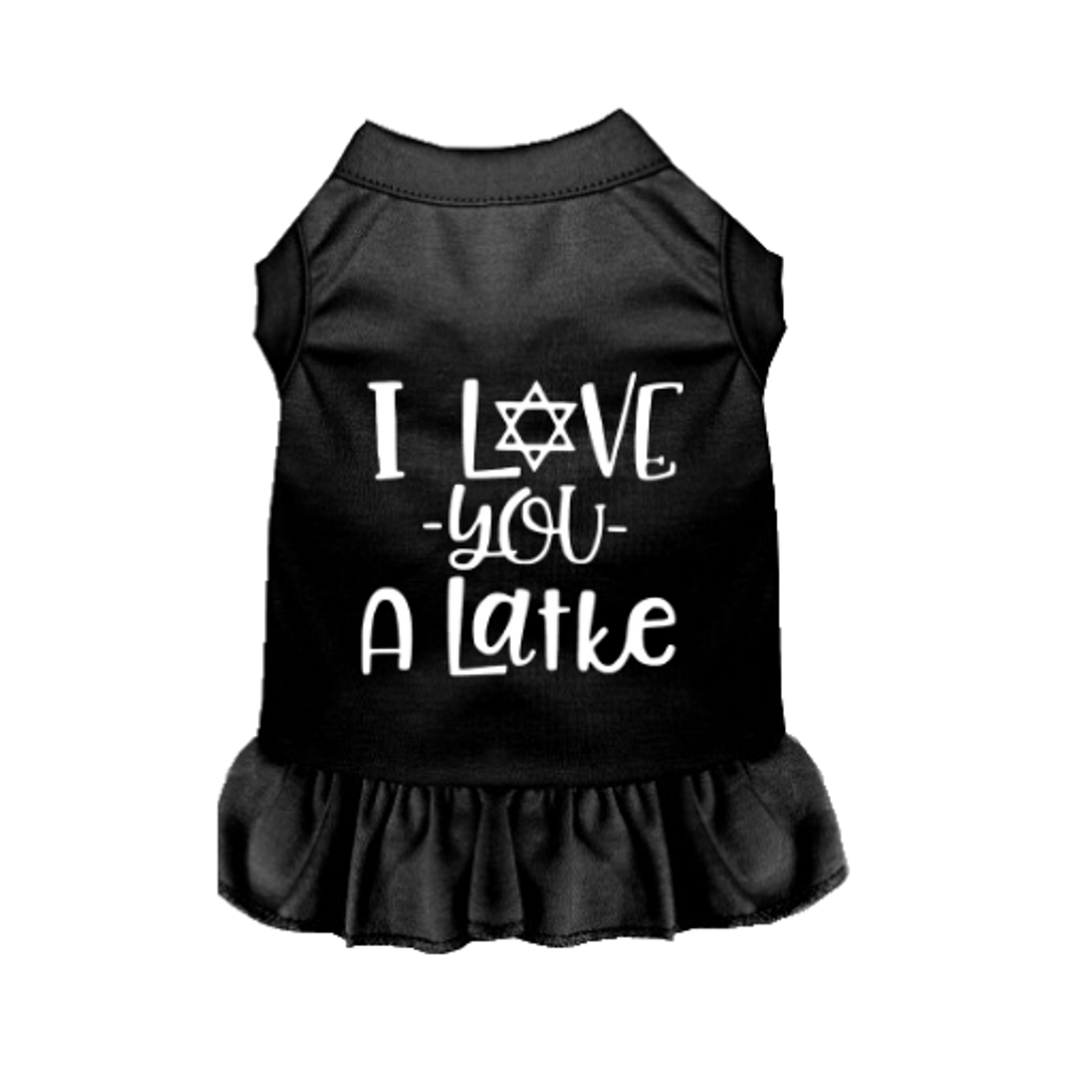 Bark Fifth Avenue I Love You A Latke Dog Clothes